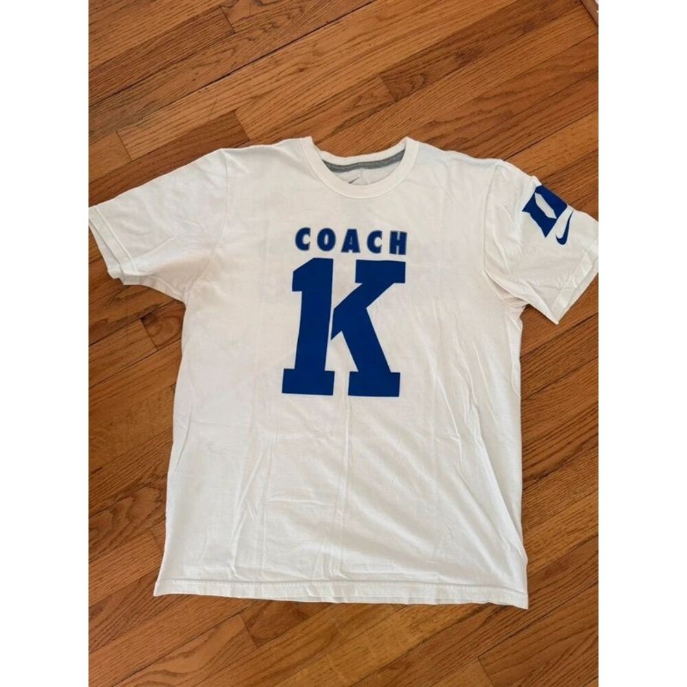 Duke Coach K Nike T-Shirt - Size L